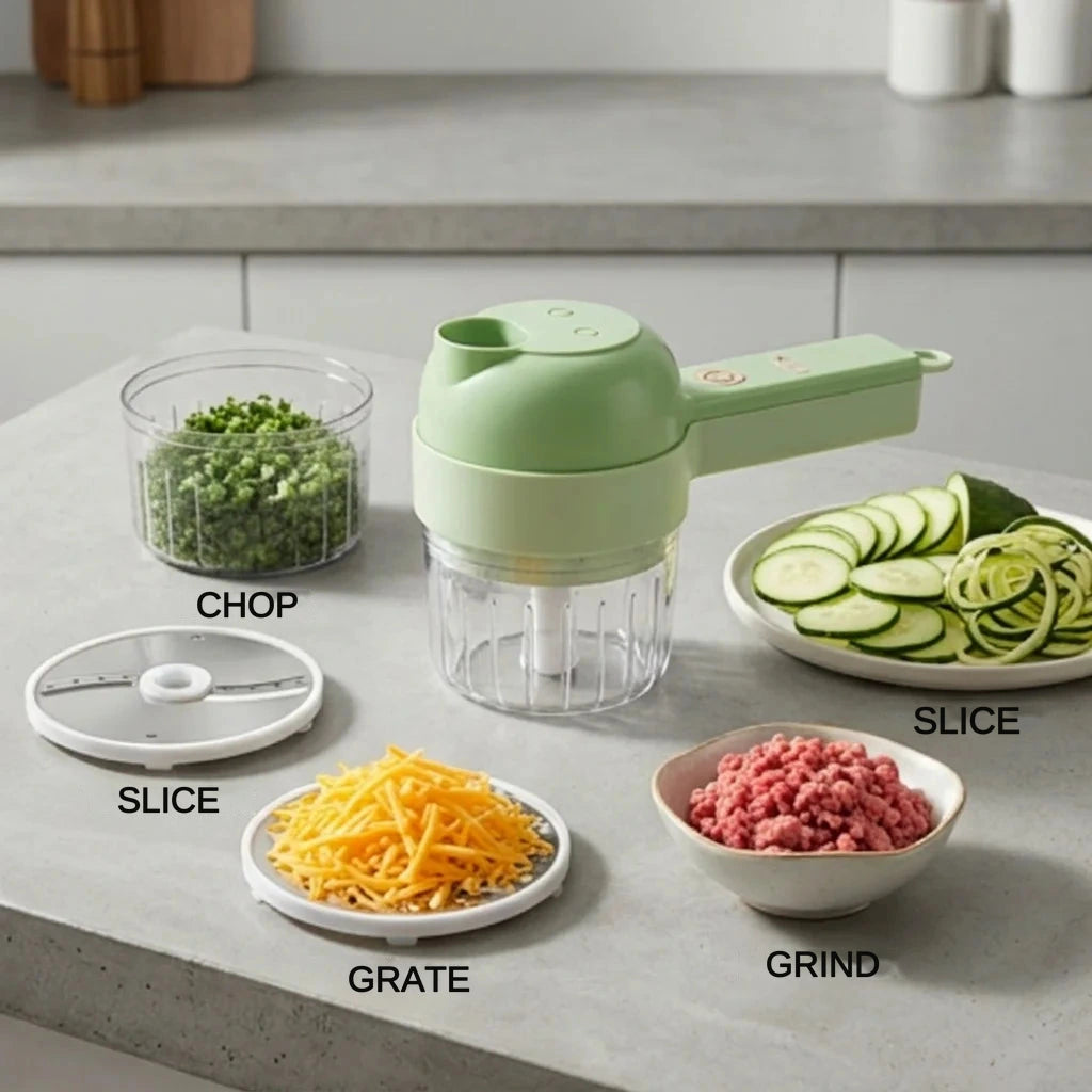 Rechargeable 4-in-1 Multifunction Chopper – photo 3