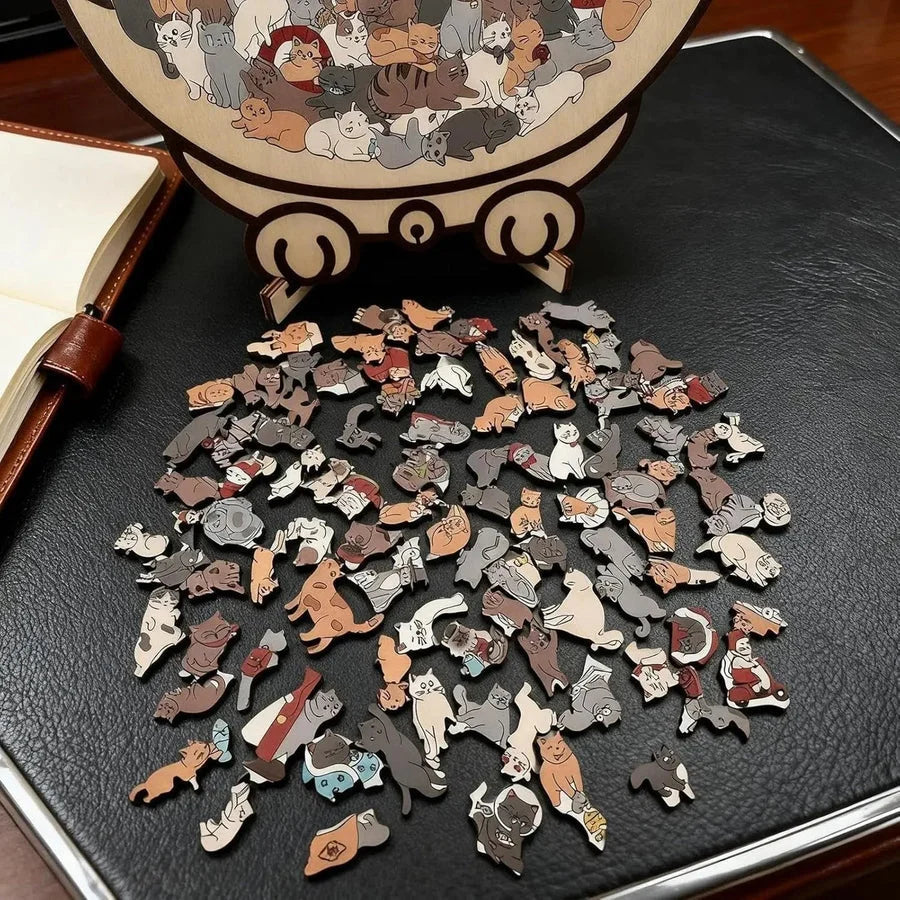 Puzzle en Bois Premium pour Chat de 135 Pièces — photo 11