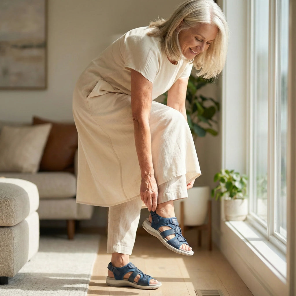Orthopedische sandalen om pijnvrij te lopen — foto 4