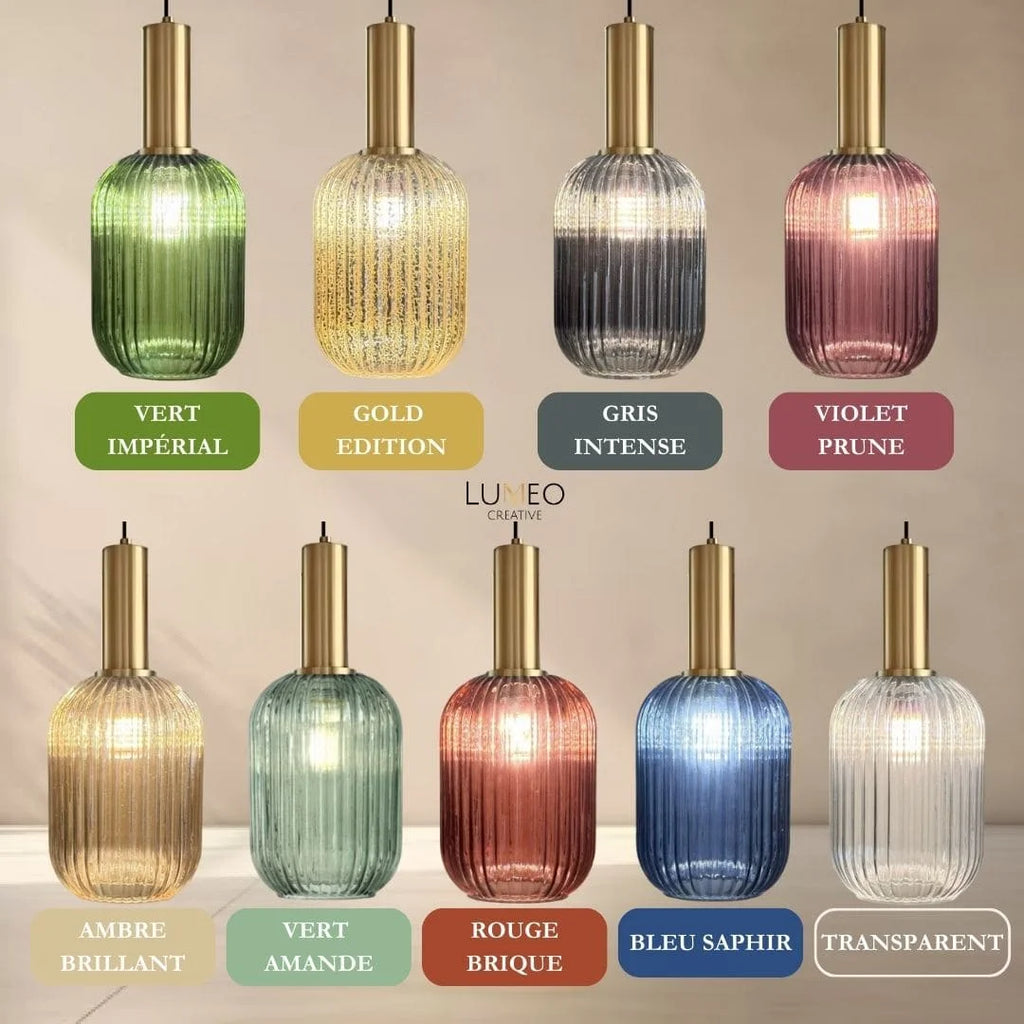 Elegant Vintage Pendel i Glas — billede 25